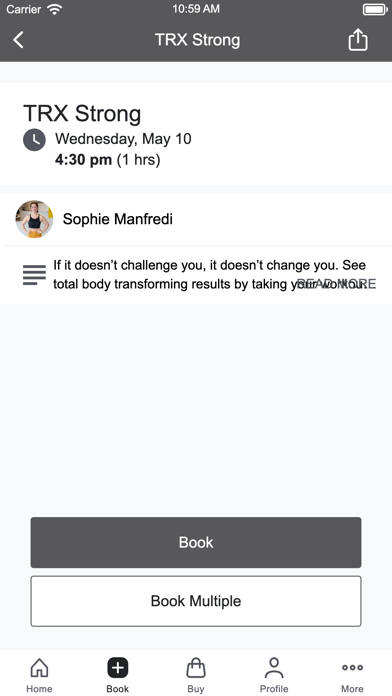 True Conditioning Screenshot