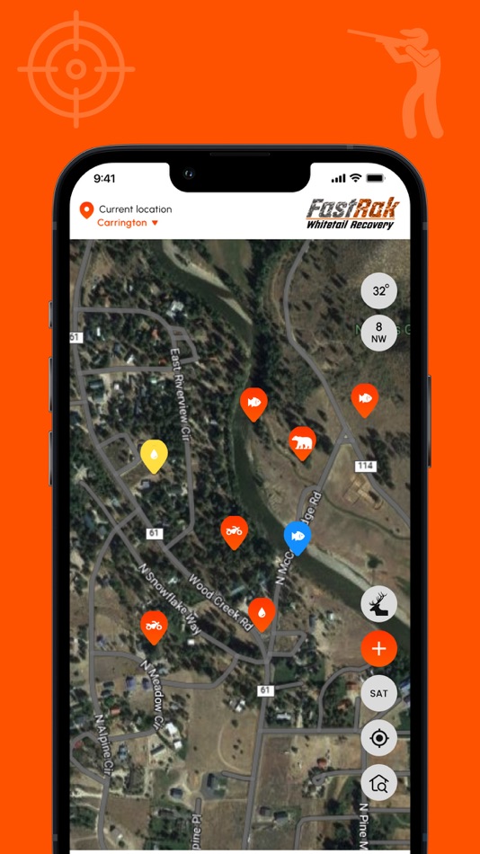 #5. FastRak Whitetail Recovery (iOS) 由: FastRak Whitetail Recovery LLC