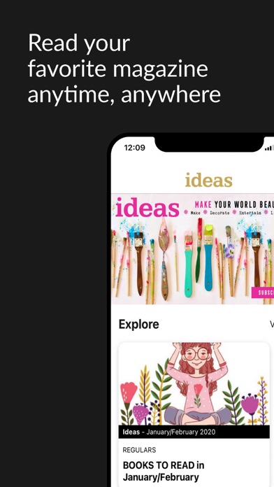 Ideas Magazine Screenshot
