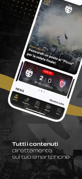 Game screenshot Spezia Calcio Official App apk