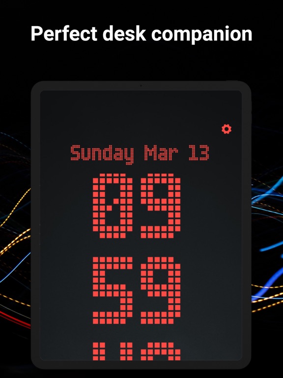 Screenshot #6 pour Digital Clock - LED Widget