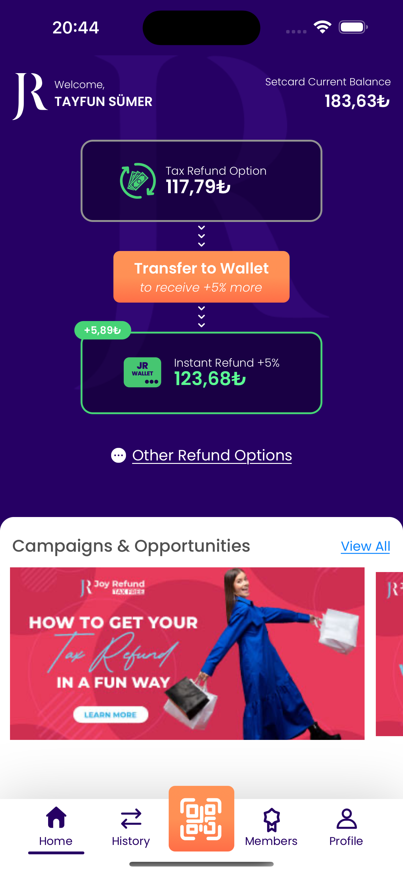 Joy Refund