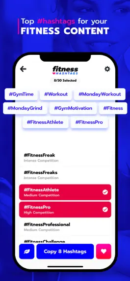 Game screenshot Fitness Hashtags App mod apk