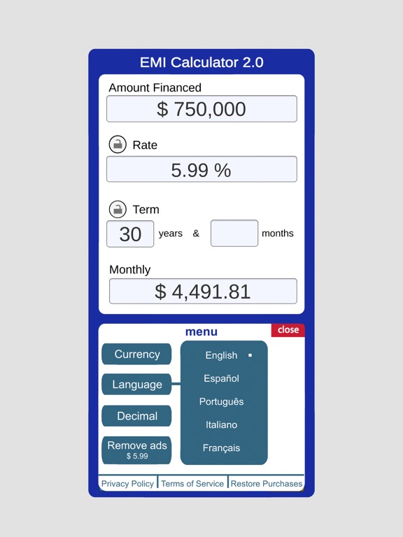 Loan Calculator EMIのおすすめ画像4