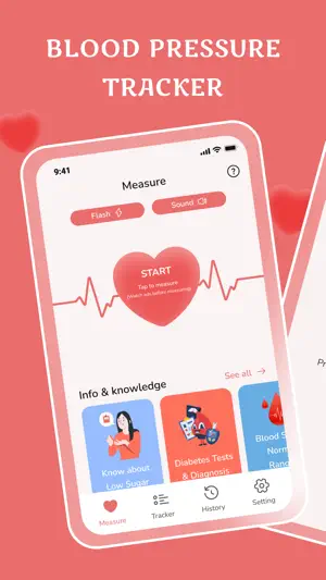 Blood Pressure: Health App screenshot 1