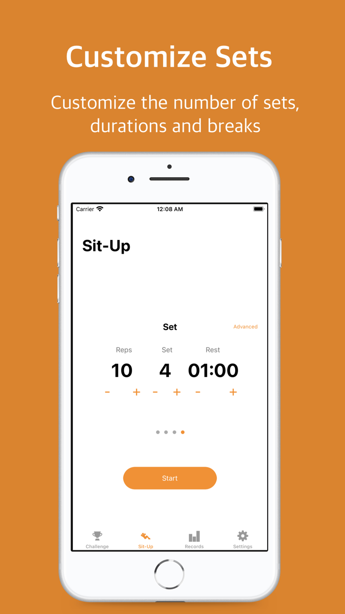 Situpstar sit-up counter