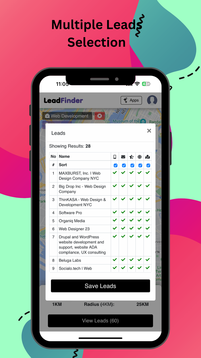 Lead Finder CRM