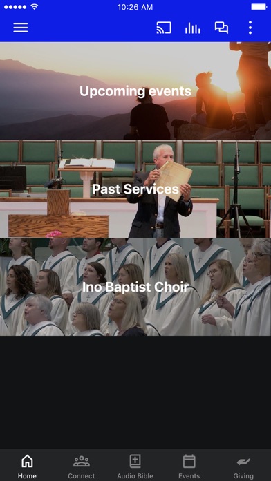 Ino Baptist Church Screenshot