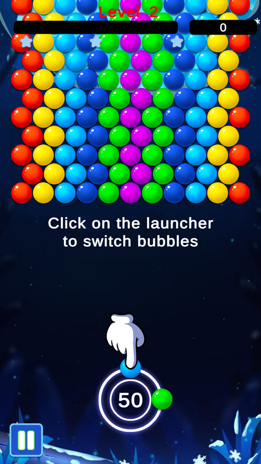 #2. Bubble Shooter-Colorful Theme (iOS) 由: Hainan Zhenniu Network Technology Co., Ltd.
