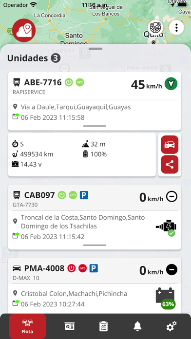 NimbusTech GPS Satelital Screenshot