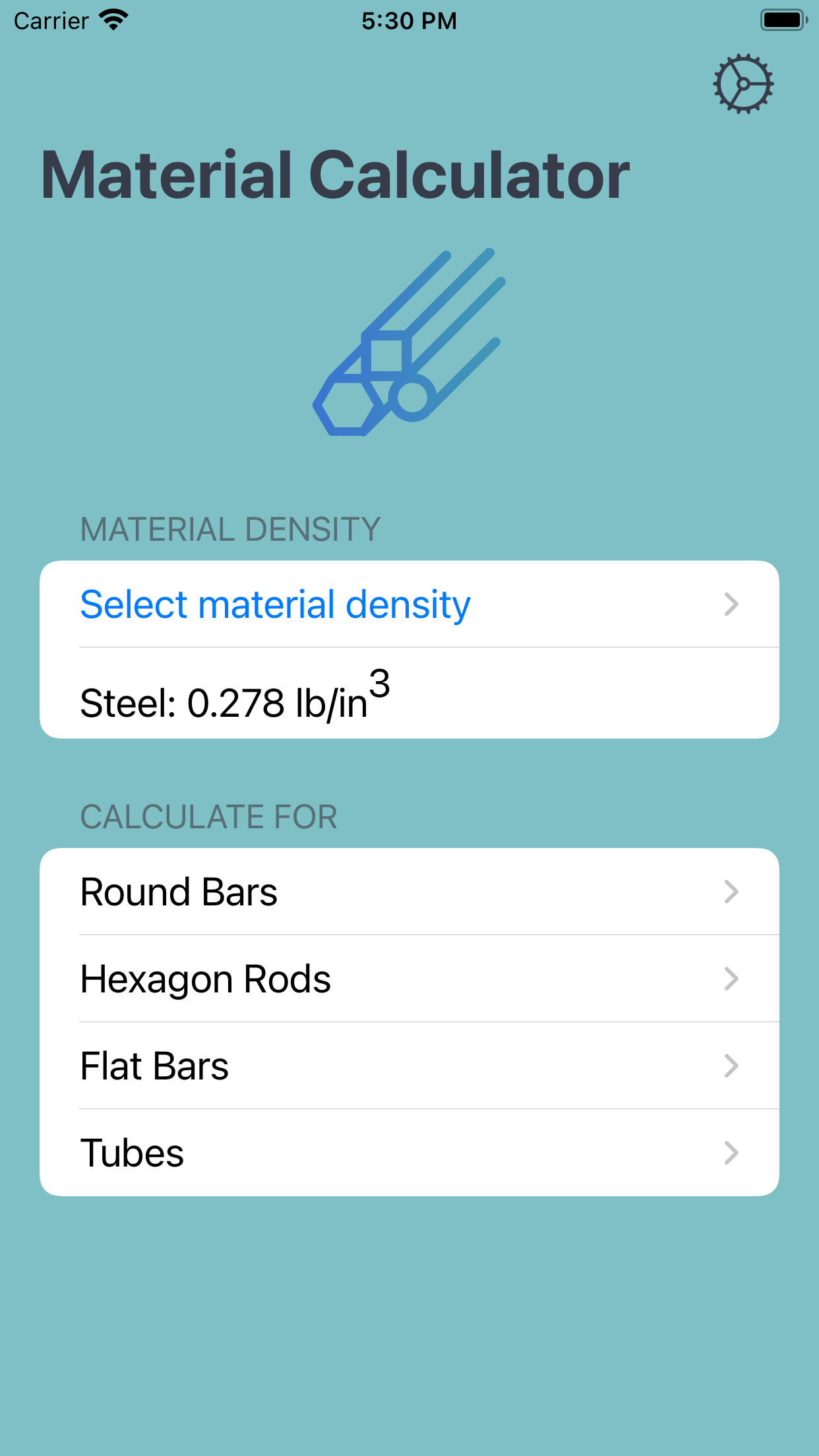 Machining Material Calculators