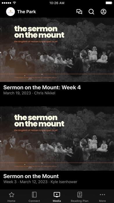 The Park Community Church Screenshot