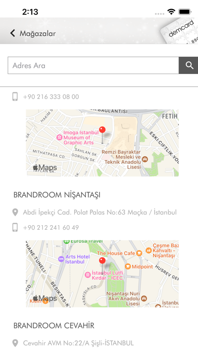 Demcard Screenshot