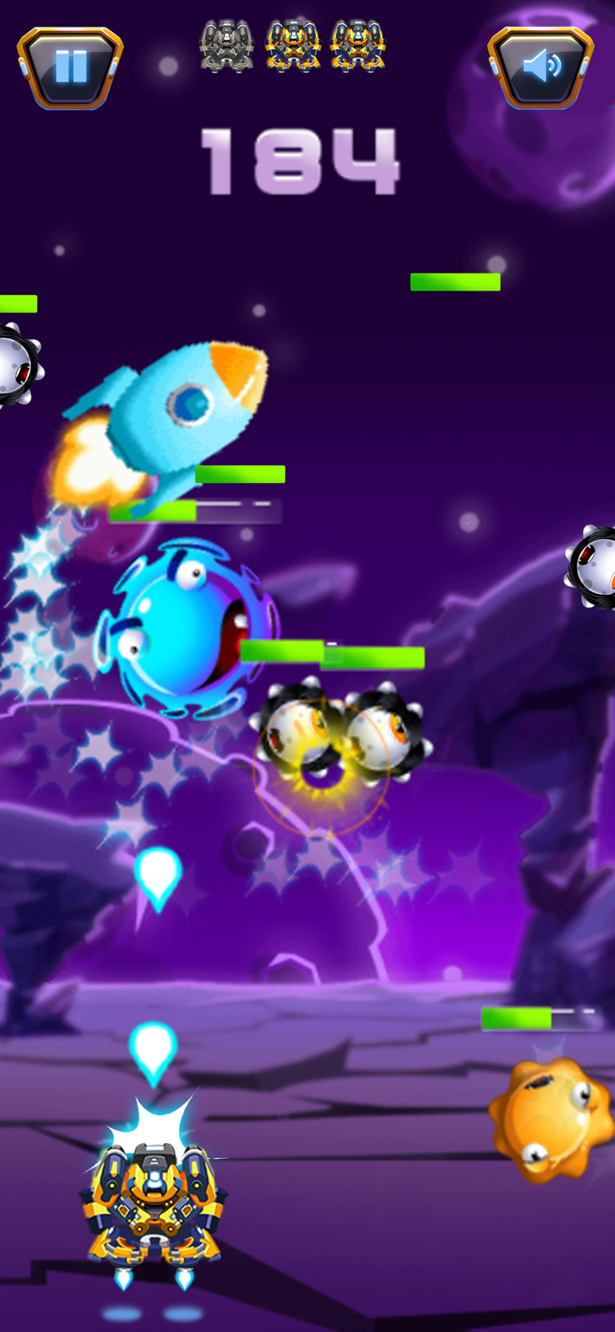 Droid O - Space Shooter Game