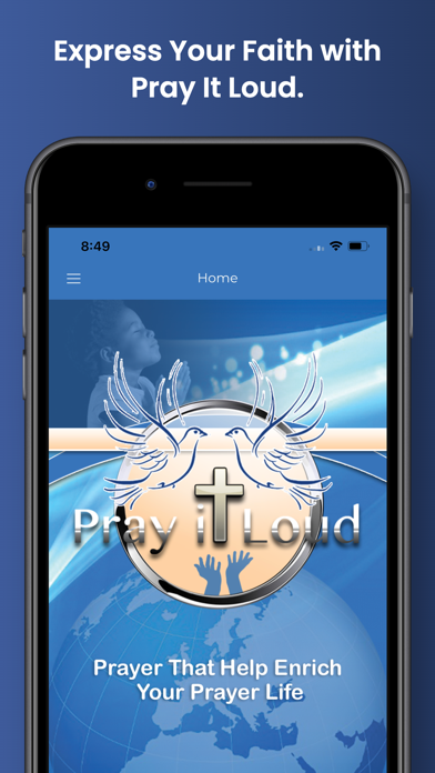 Pray It Loud. Screenshot