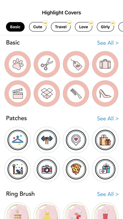 Highlight Covers for Instagram Screenshot