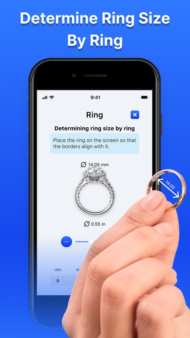 Iphone deals ring sizer