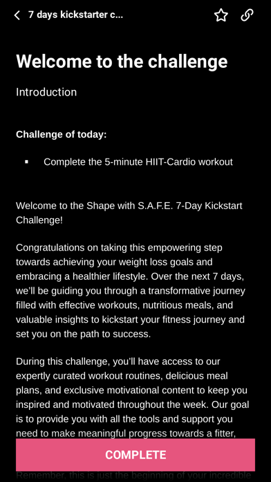 Shape with S.A.F.E. Screenshot