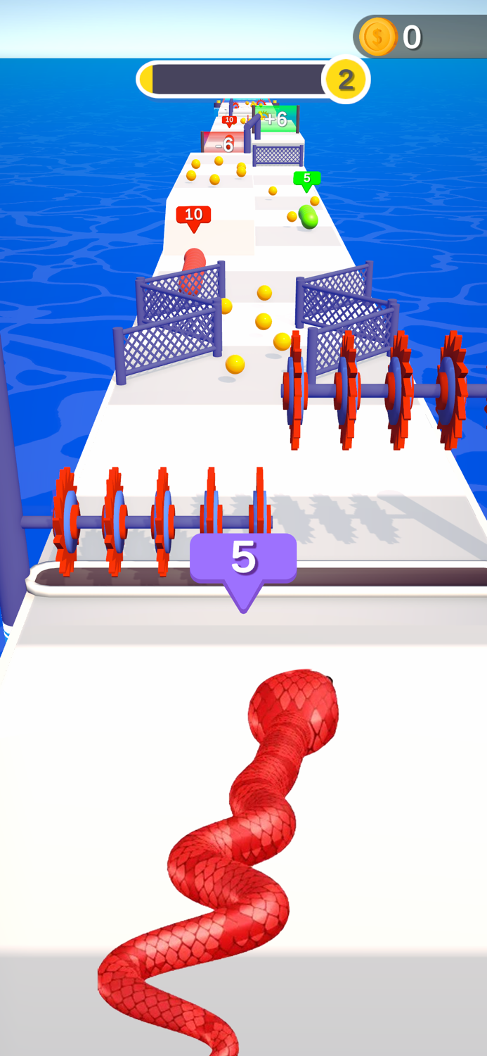 Snake Stack 3D - Survivor Game