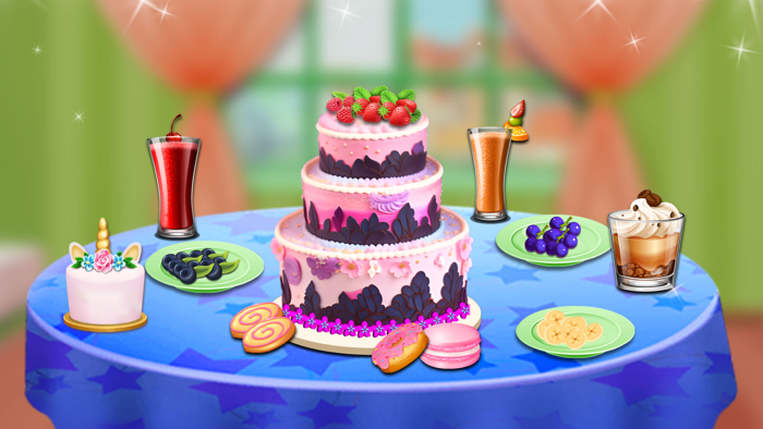 Bake Black Forest Cake Games