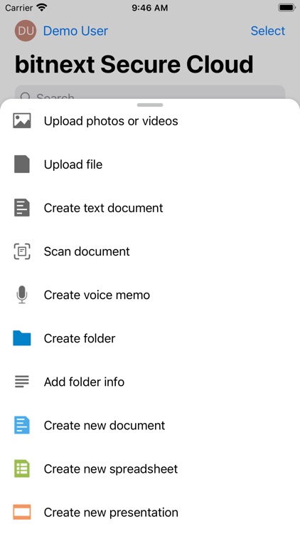 bitnext Secured Cloud screenshot-5