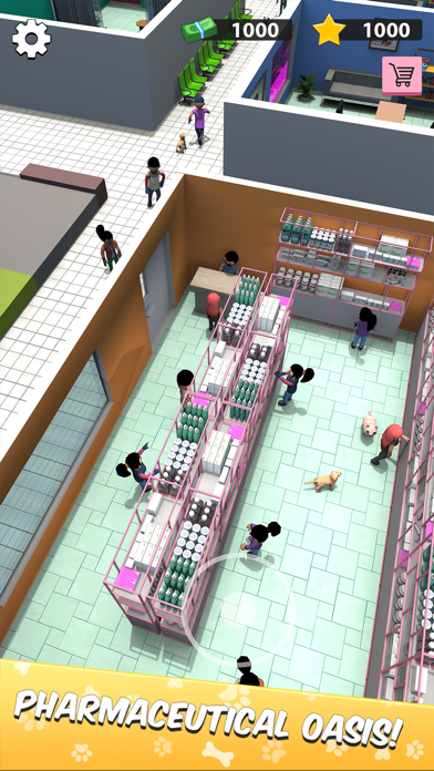 Idle Pet Care: Animal Hospital Screenshot
