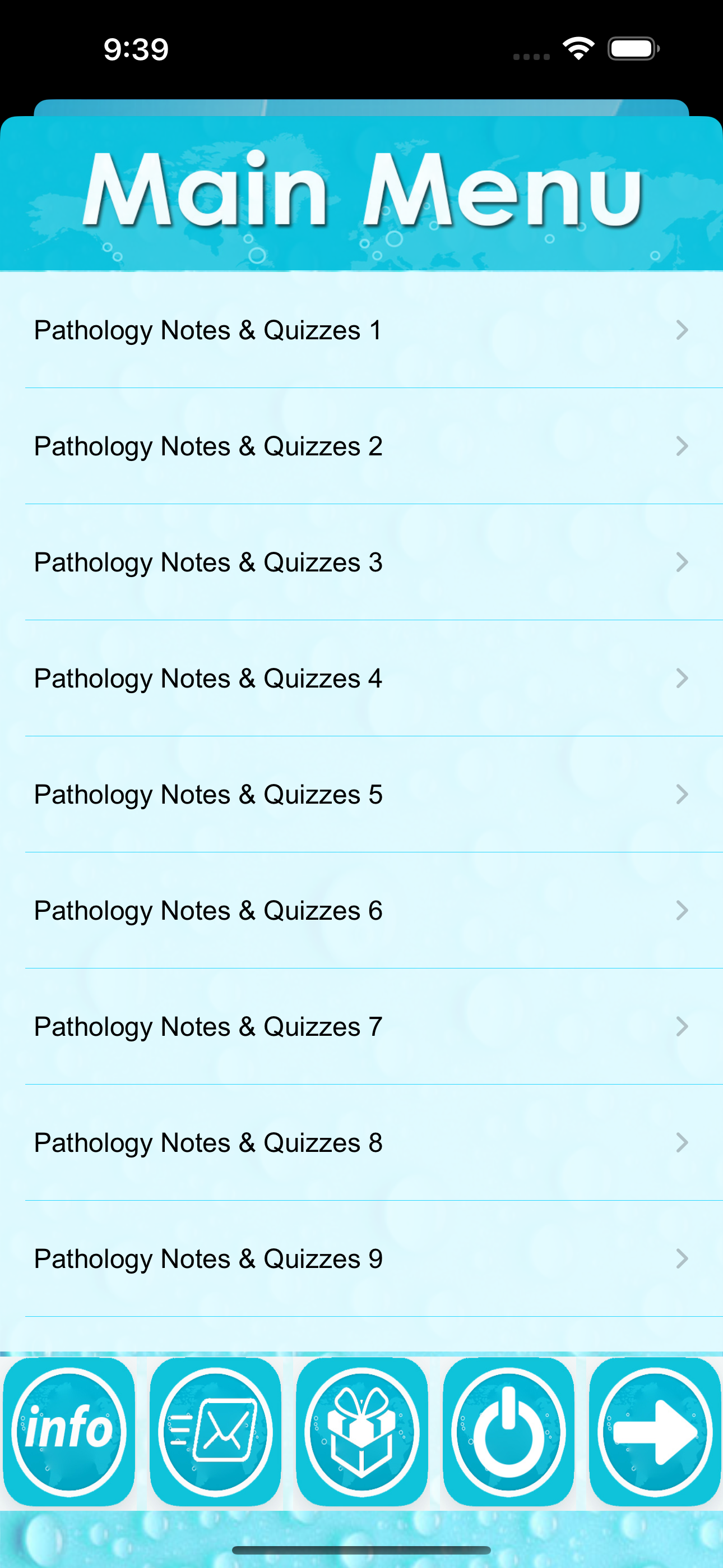 Pathology Exam Review App Q&A screenshot 2