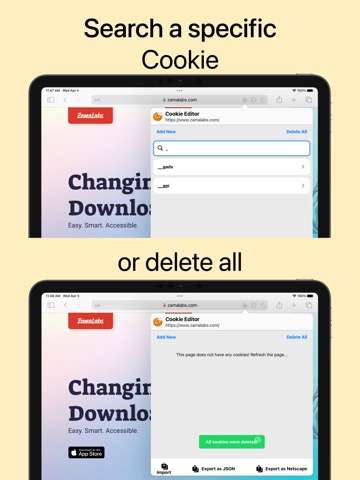 Cookie Editor Safari 拡張機能のおすすめ画像5
