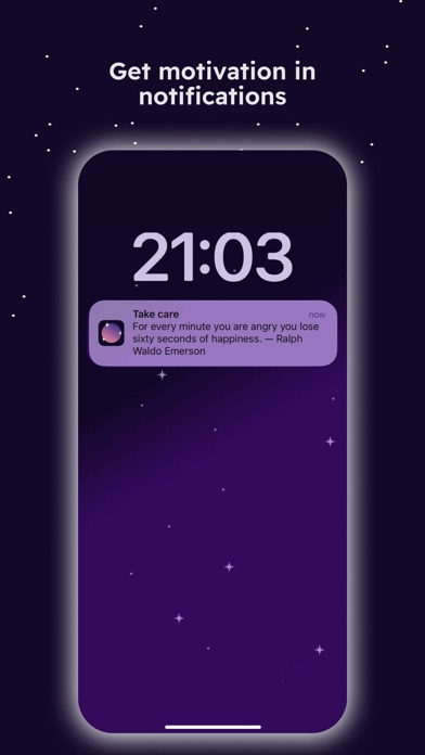 Take care - Daily Inspiration Screenshot