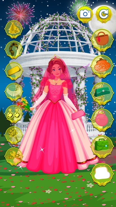 Anime Bridal Gown Fashion Game Screenshot