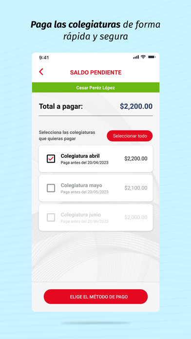 UPAEP Colegios Screenshot