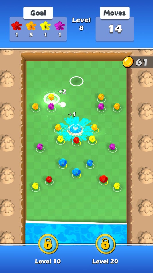 #1. Peggle Garden (iOS) 由: Nicolas Cazenave