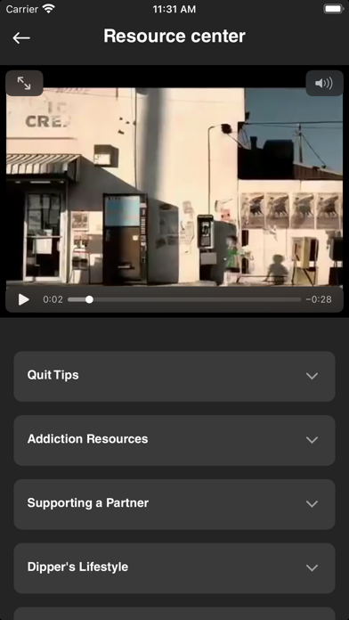 Quit Dipping Bootcamp Screenshot