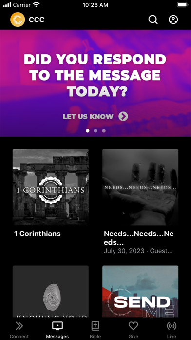 Christian Celebration Center Screenshot