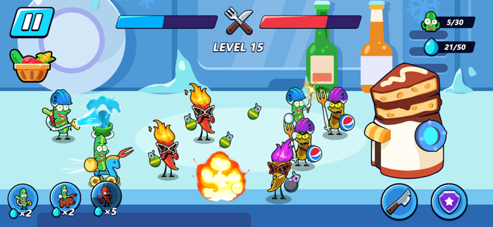 Vegetable War-Ultimate Battle