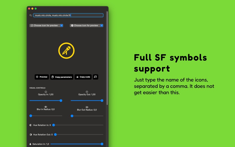#1. SpringUI (macOS) Podle: Juan Maguid