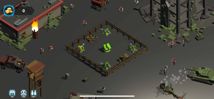 Block Zombie Defense