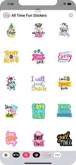Game screenshot All Time Fun Stickers apk