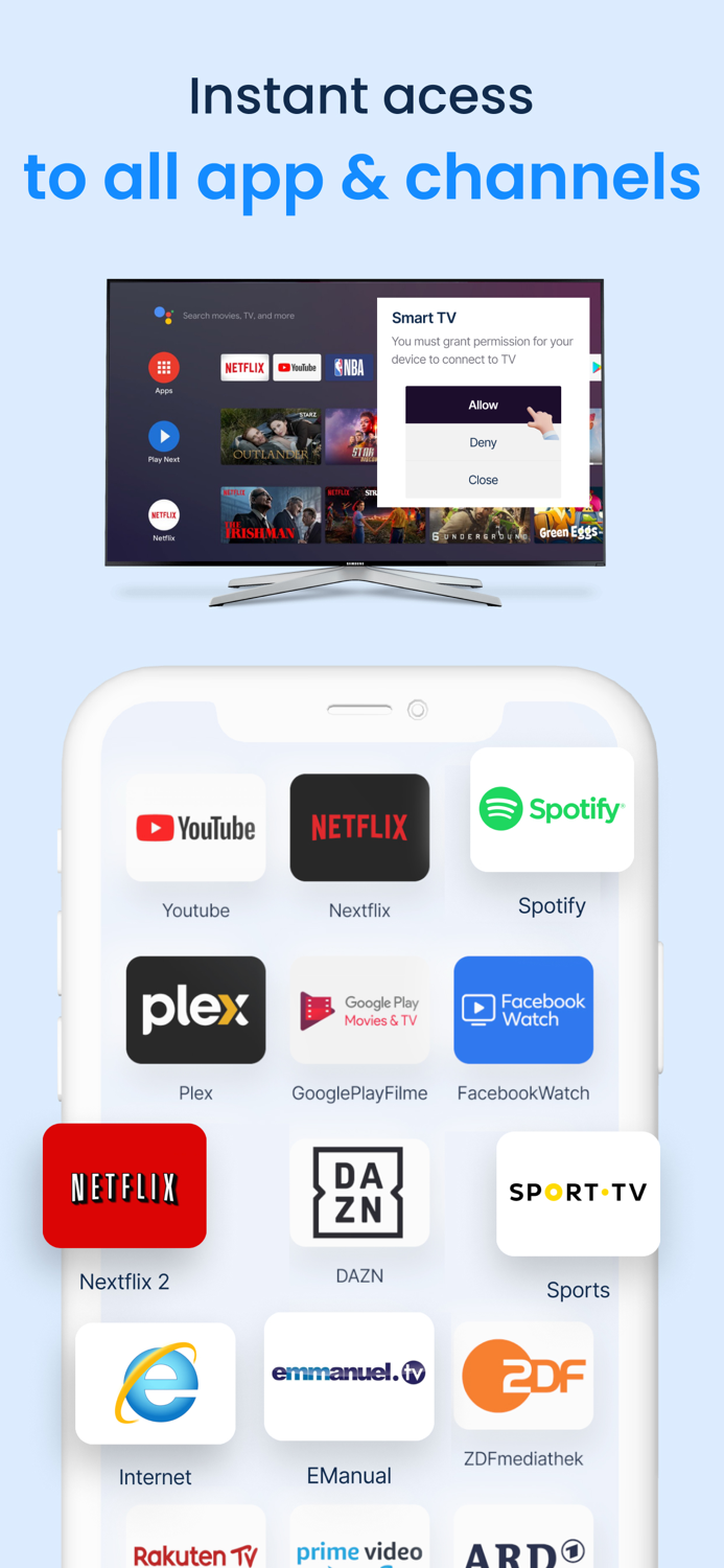 TV Remote for Sam TV