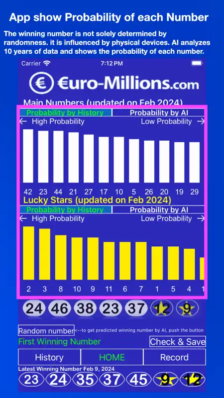 EuroMillions AI screenshot 1 of 4
