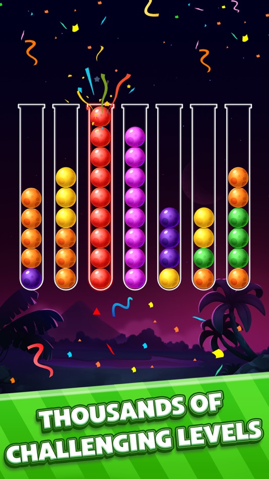 #3. Color Ball Sort Puzzle (iOS) 由: Sonat Joint Stock Company