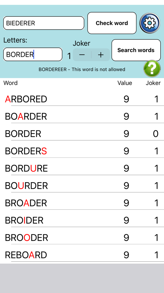 #4. Find and check words (iOS) 由: Gerhard Lentschik