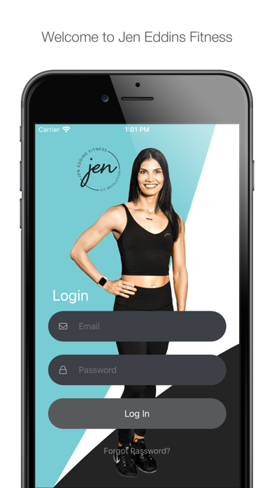Jen Eddins Fitness Screenshot