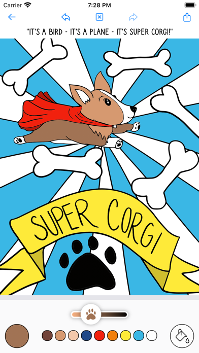 Corgi Coloring School Edition Screenshot