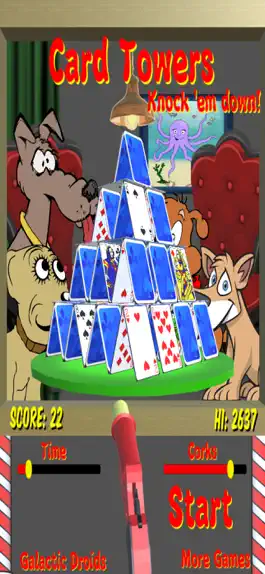 Game screenshot Card Towers Knock Them Down mod apk