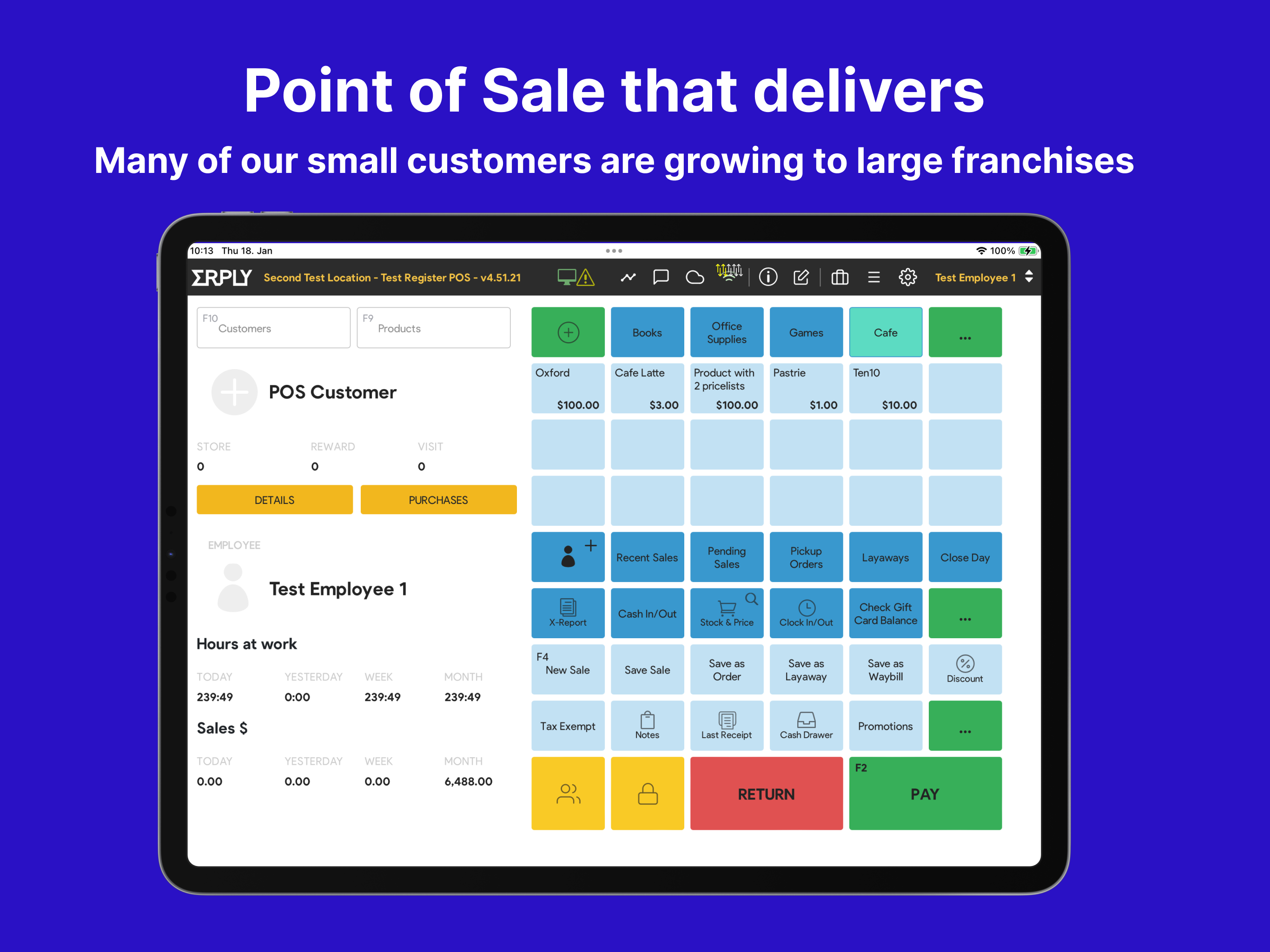 Erply - Point Of Sale screenshot 3