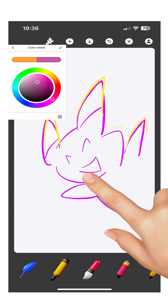 #4. SketchBook: Anti-Stress Color! (iOS) Podle: DBXLAB LTD