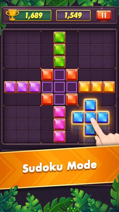 Block Puzzle-Jewels Jungle Screenshot