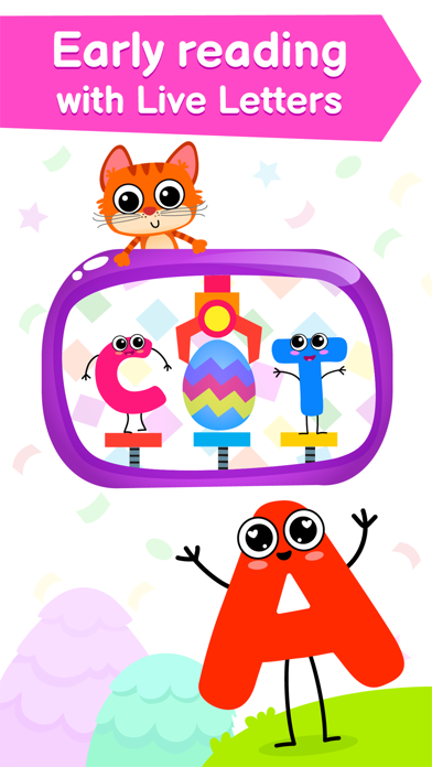 ABC Phonics Kids Reading Games Screenshot