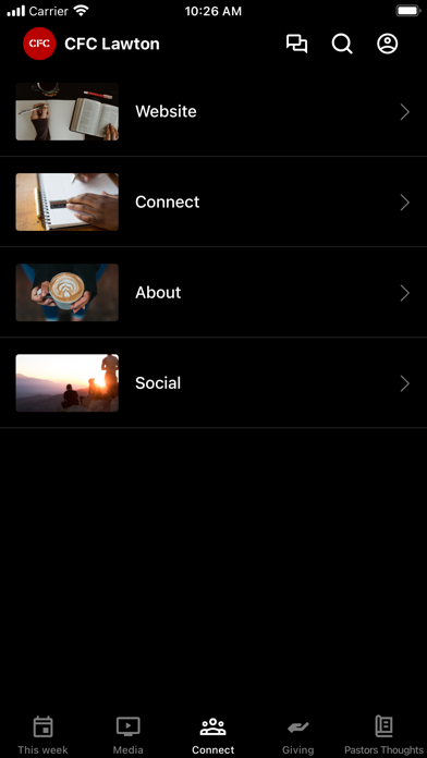 Screenshot 3 of Christ's Fellowship Church App